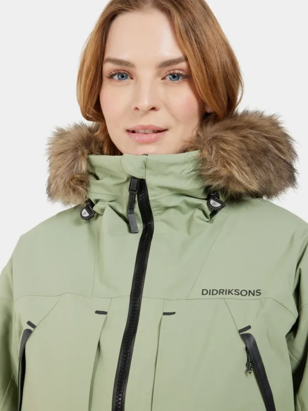 Sale Didriksons Ceres Parka Light Moss