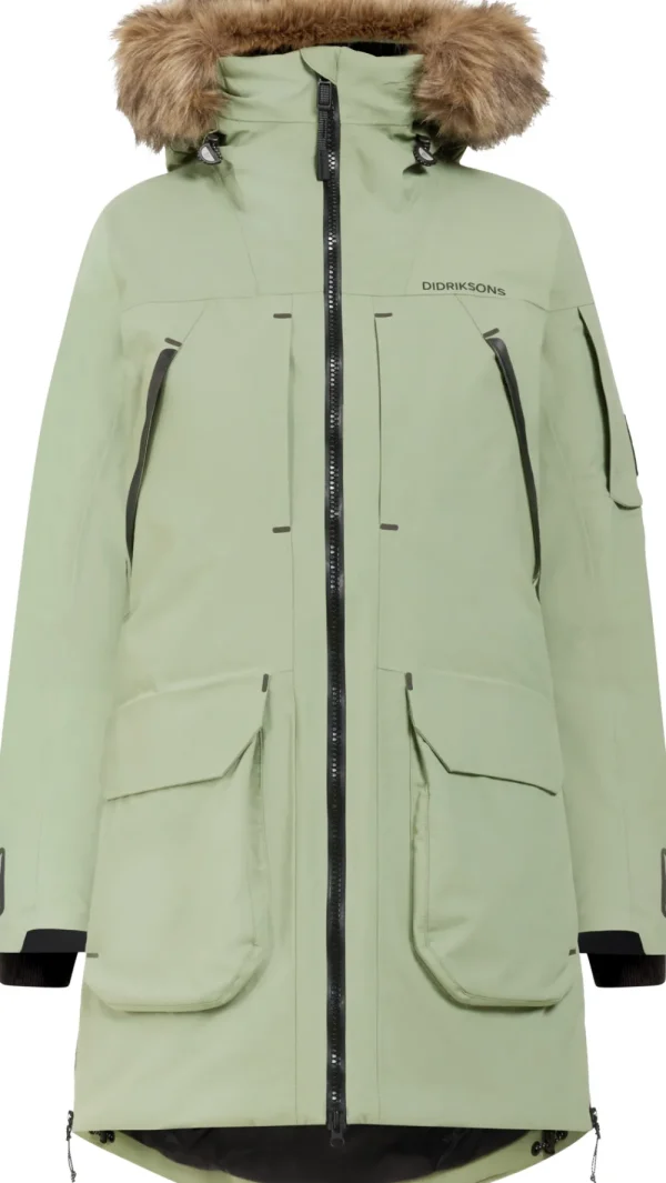 Sale Didriksons Ceres Parka Light Moss