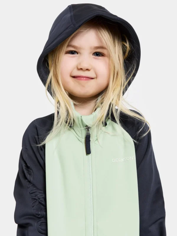 Flash Sale Didriksons Corin Kids' Full-Zip Pale Mint