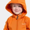 Cheap Didriksons Corin Kids' Full-Zip Orange Jam