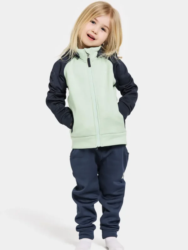 Flash Sale Didriksons Corin Kids' Full-Zip Pale Mint