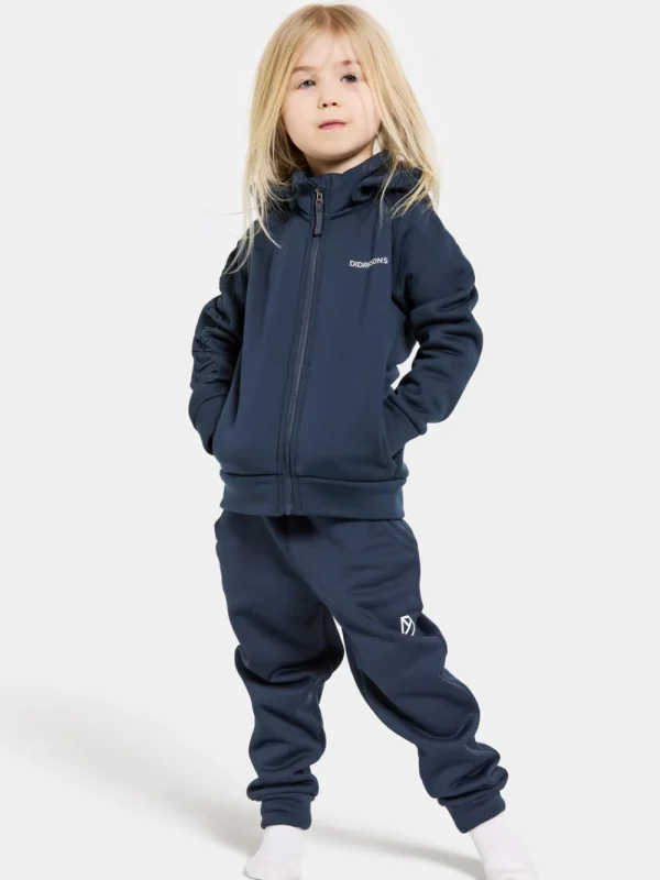 Outlet Didriksons Corin Kids' Full-Zip Navy