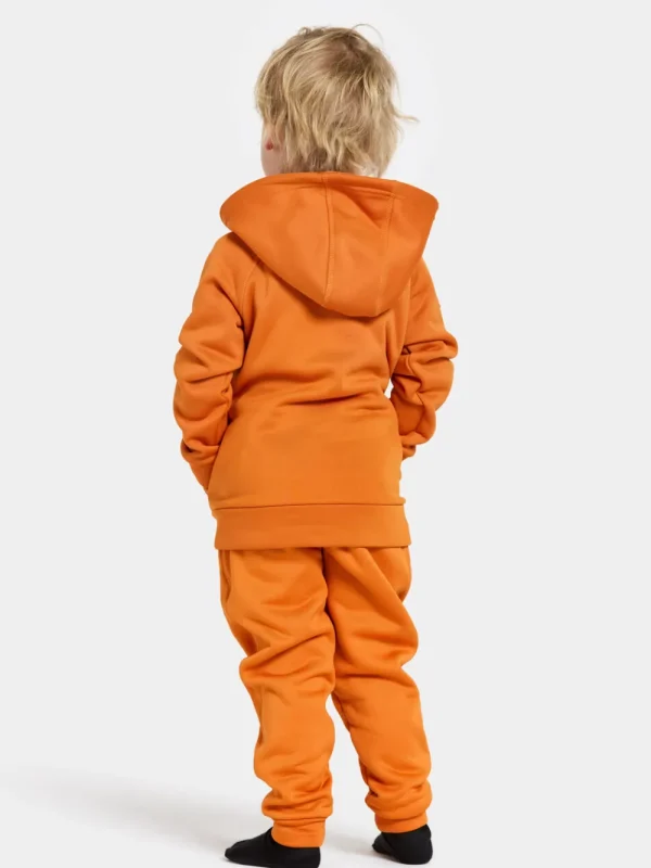 Cheap Didriksons Corin Kids' Full-Zip Orange Jam