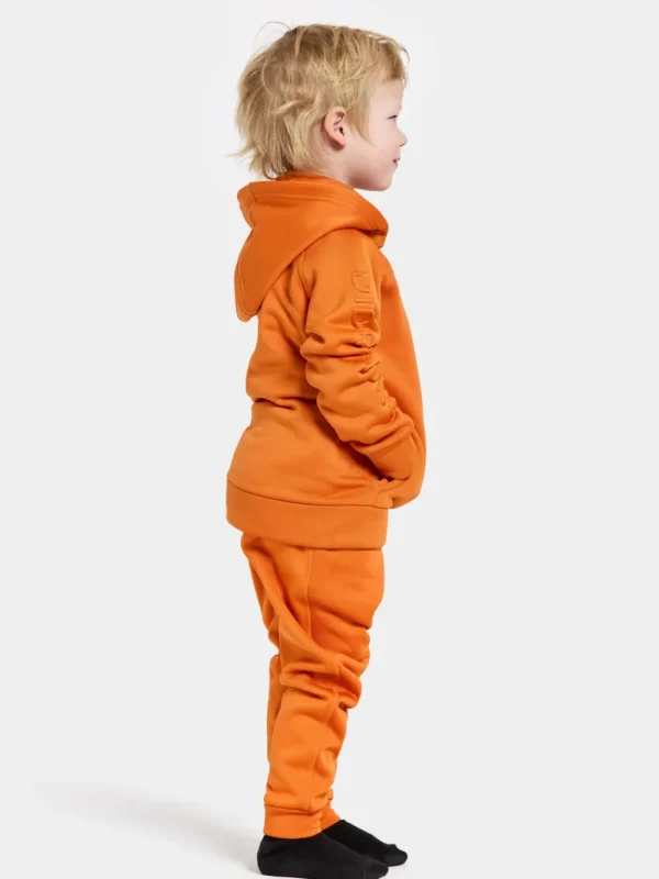 Cheap Didriksons Corin Kids' Full-Zip Orange Jam