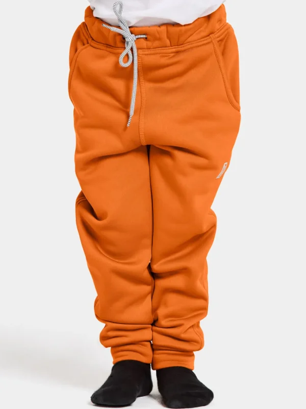 Best Sale Didriksons Corin Kids' Pants Orange Jam