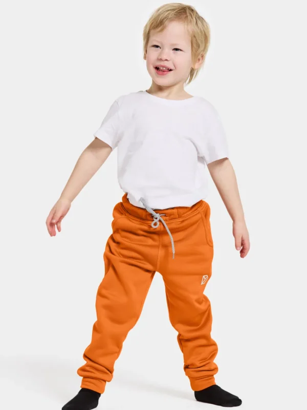 Best Sale Didriksons Corin Kids' Pants Orange Jam