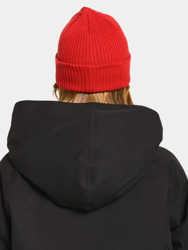 Clearance Didriksons Delmar Beanie Pomme Red