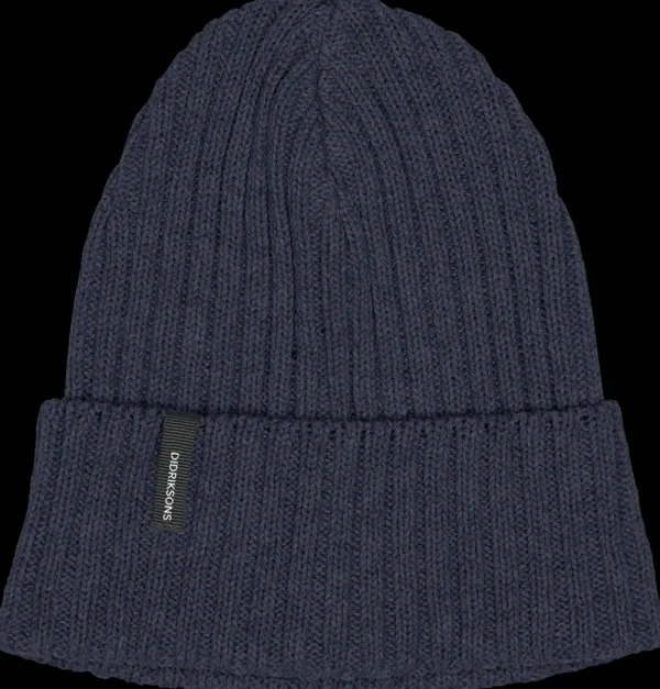 Sale Didriksons Delmar Beanie Dark Night Blue