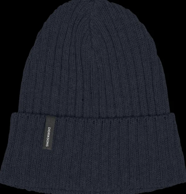 Sale Didriksons Delmar Beanie Dark Night Blue