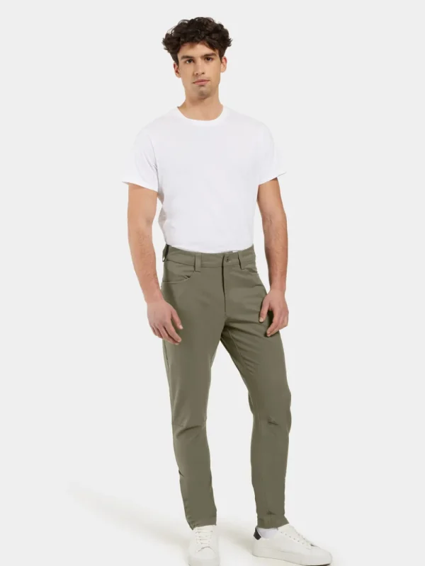 Discount Didriksons Dennis Pants Fog Green