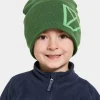 Shop Didriksons Dropi Kids' Beanie Pine Green