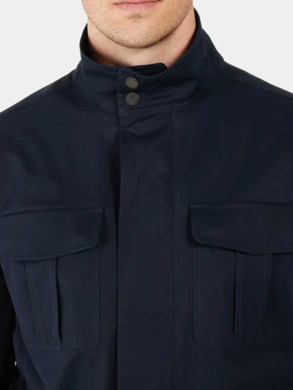 New Didriksons Edmond Jacket Dark Night Blue