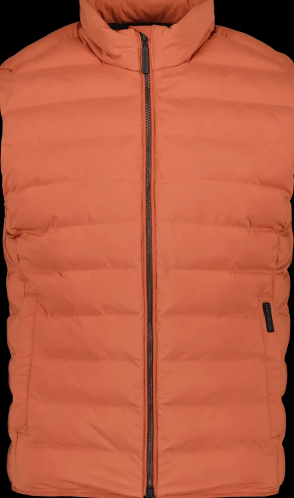 Best Didriksons Egon Vest Dark Terracotta