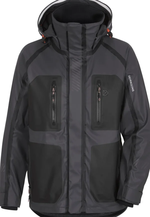 Sale Didriksons Element Unisex Jacket Galon® Coal black