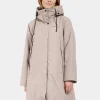 Cheap Didriksons Elissa Parka Ash Brown