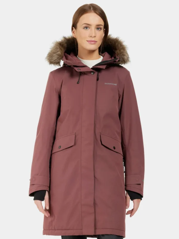 New Didriksons Erika Parka Old rust