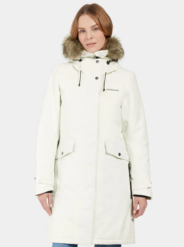 Best Sale Didriksons Erika Parka White Foam