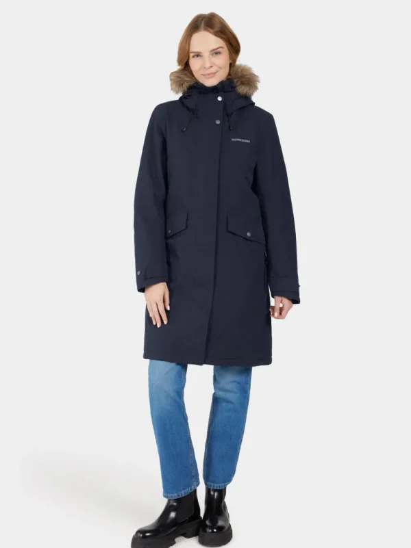 New Didriksons Erika Parka Dark Night Blue