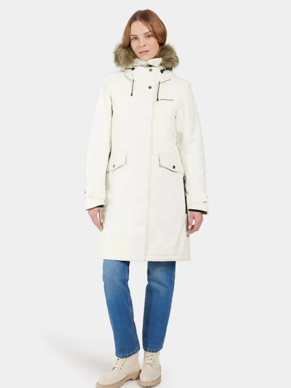 Best Sale Didriksons Erika Parka White Foam