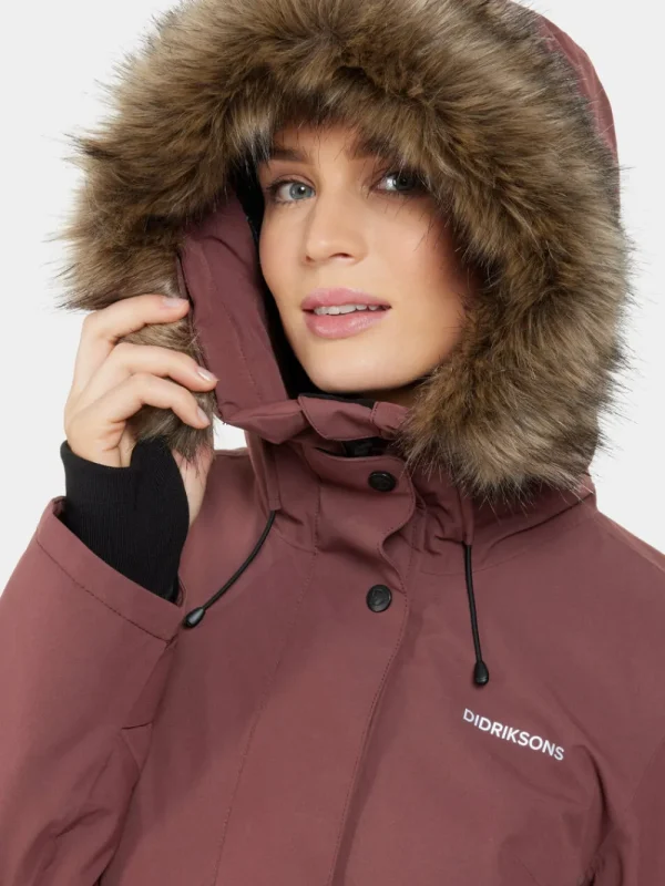 New Didriksons Erika Parka Old rust