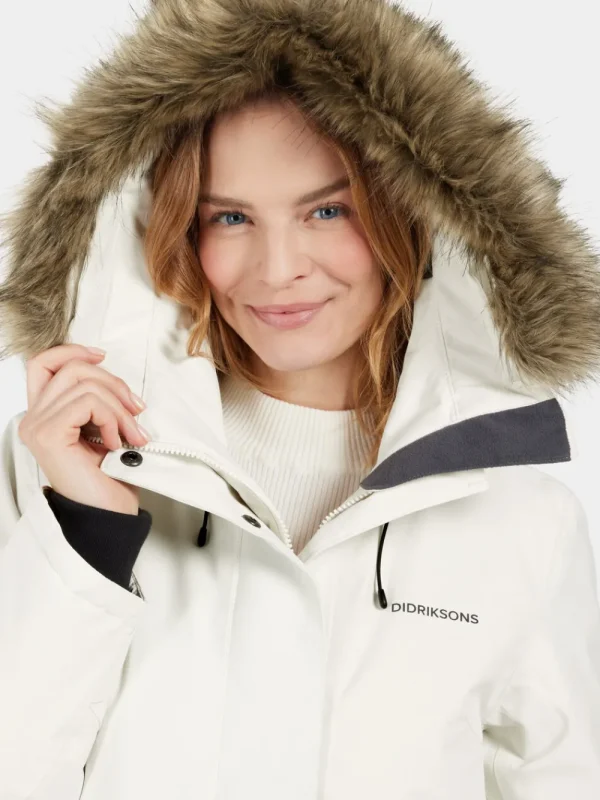 Best Sale Didriksons Erika Parka White Foam