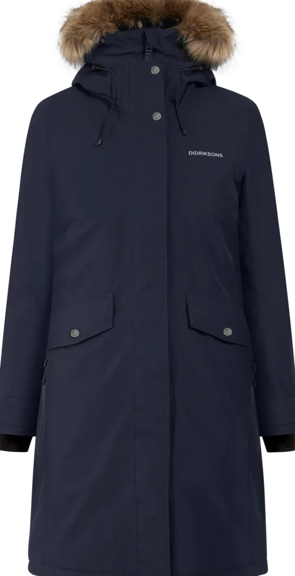 New Didriksons Erika Parka Dark Night Blue