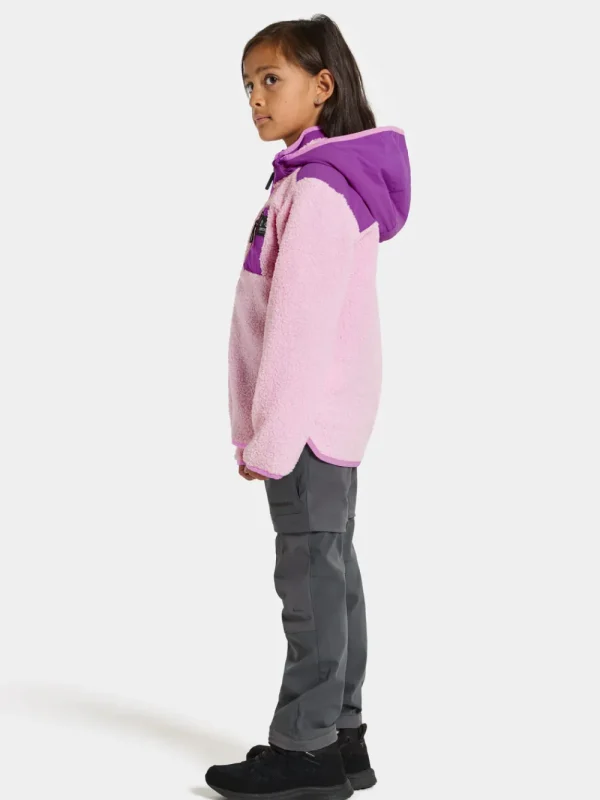 Best Didriksons Exa Kids' Full Zip Orchid Pink