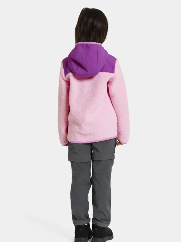 Best Didriksons Exa Kids' Full Zip Orchid Pink