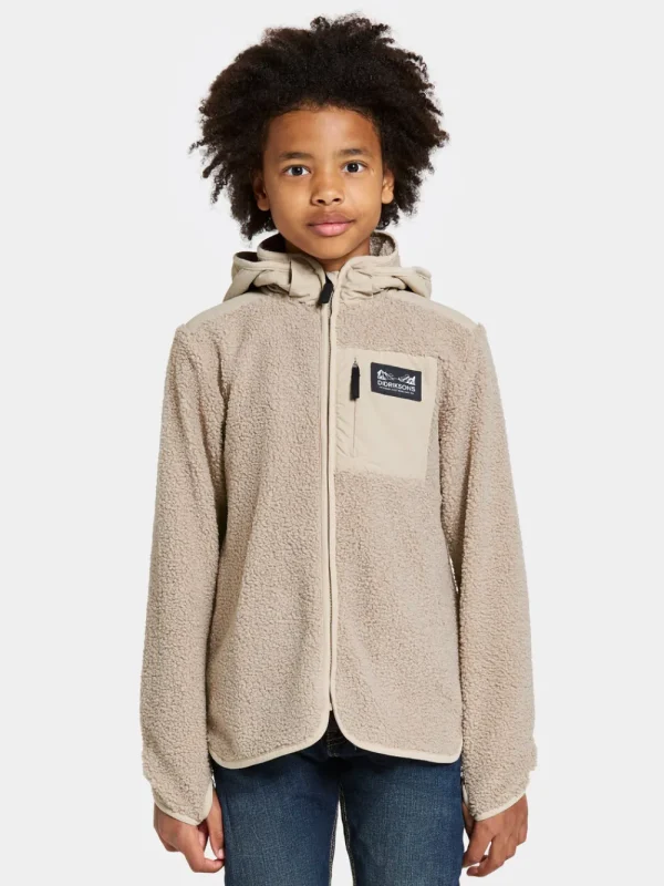 Flash Sale Didriksons Exa Kids' Full-Zip Beach beige