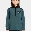 Sale Didriksons Exa Kids' Half Zip Star blue