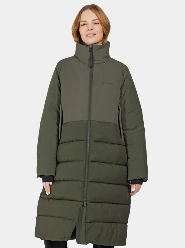 Shop Didriksons Fabiola Parka Deep Green