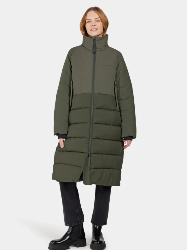 Shop Didriksons Fabiola Parka Deep Green