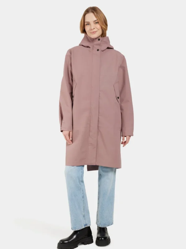 Sale Didriksons Feena Parka Faded Wine