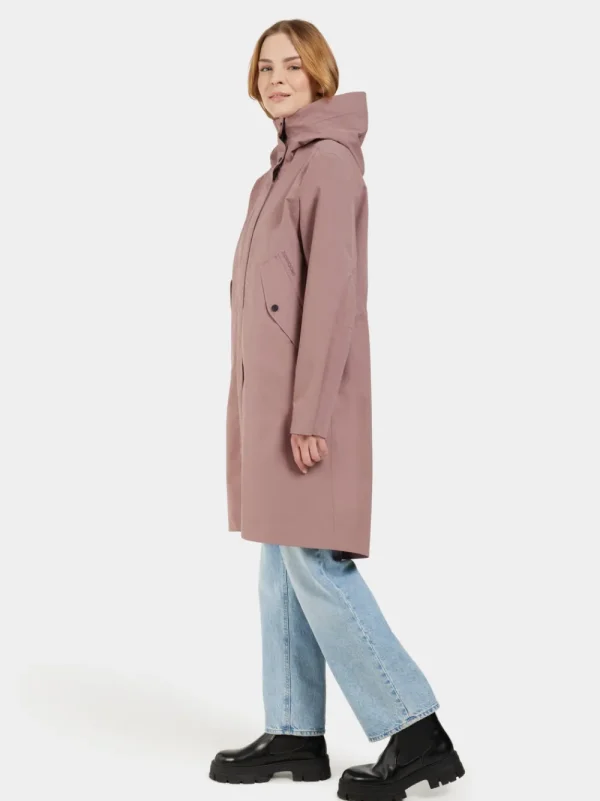 Sale Didriksons Feena Parka Faded Wine