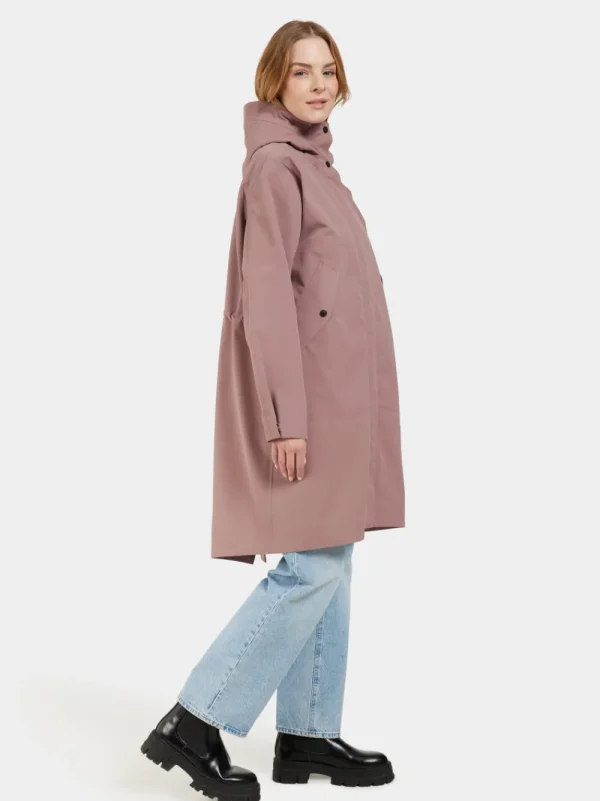 Sale Didriksons Feena Parka Faded Wine