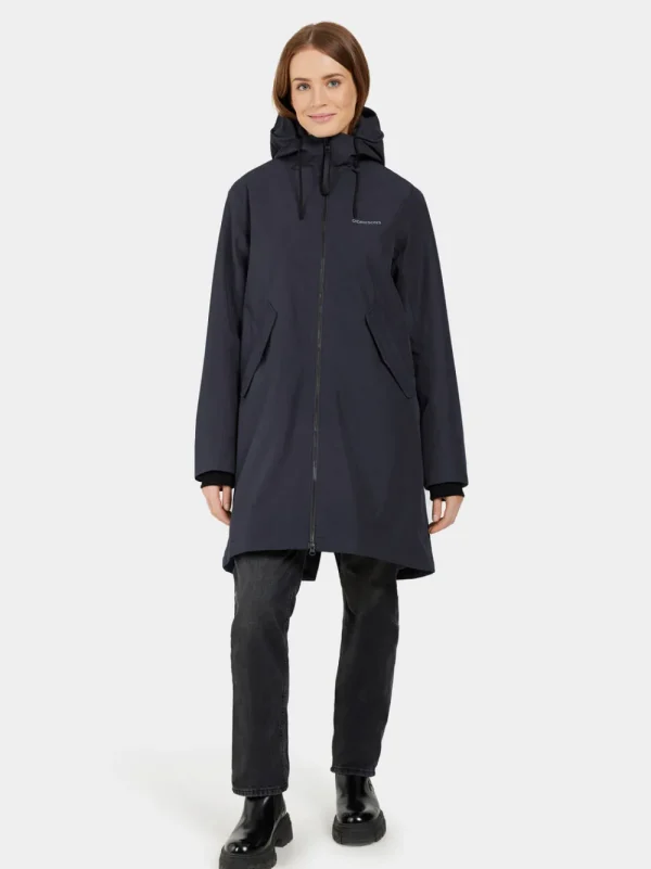 Outlet Didriksons Fia Parka Dark Night Blue