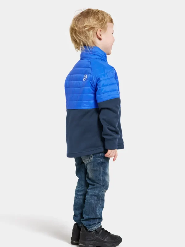 Best Didriksons Filur Kid's Hybrid Jacket Caribbean blue