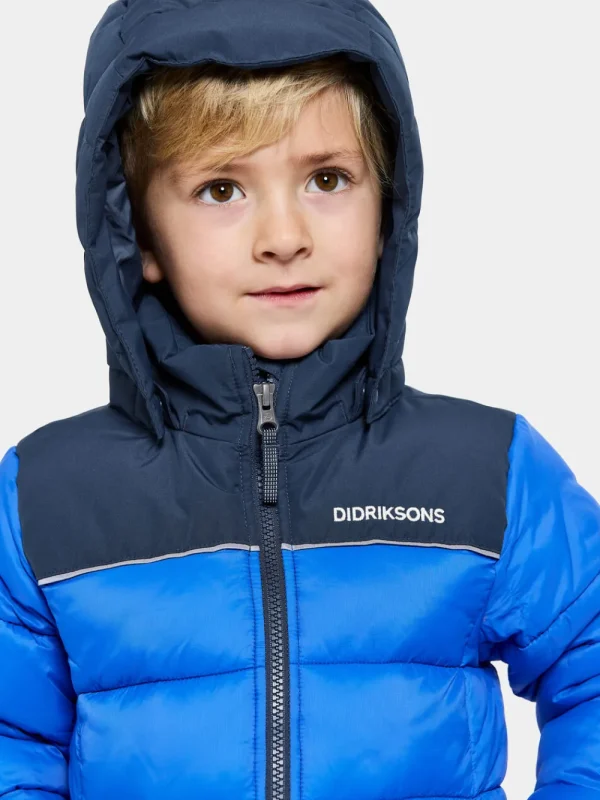 Sale Didriksons Fox Kids' Jacket Caribbean blue