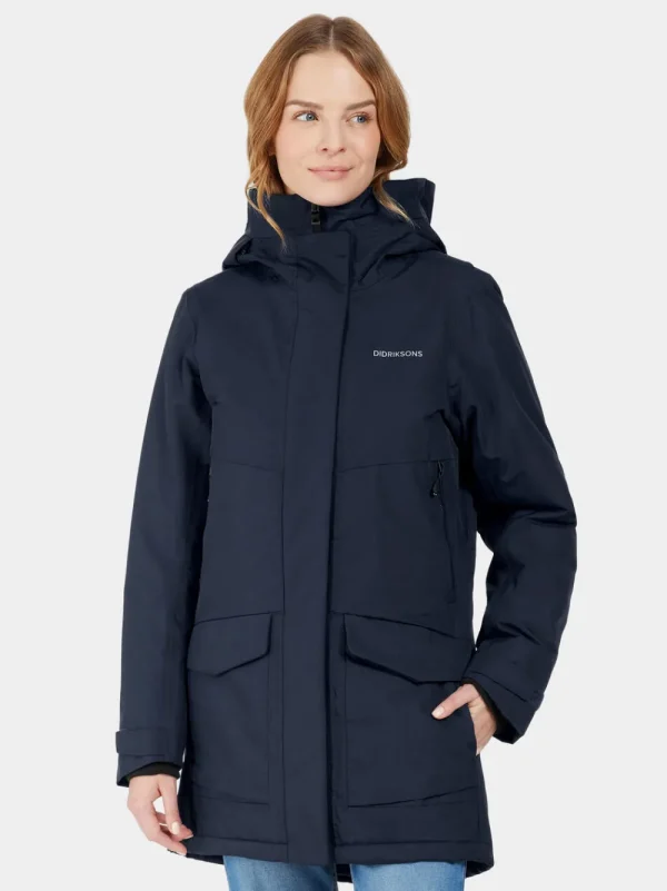 Fashion Didriksons Frida Parka Dark Night Blue