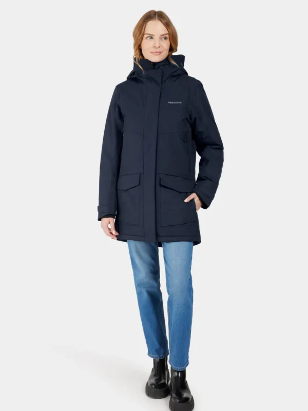 Fashion Didriksons Frida Parka Dark Night Blue