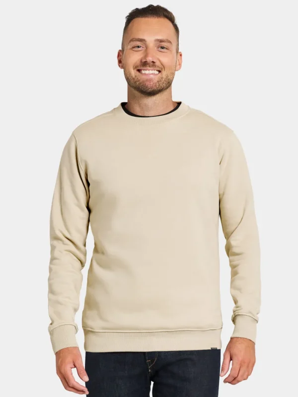 Best Didriksons Fyn Sweater Light Beige