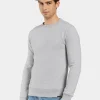 Store Didriksons Fyn Sweater Aluminum melange