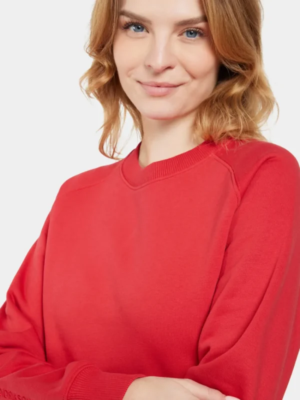 Store Didriksons Fyn Sweater Pomme Red