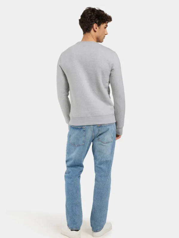 Store Didriksons Fyn Sweater Aluminum melange