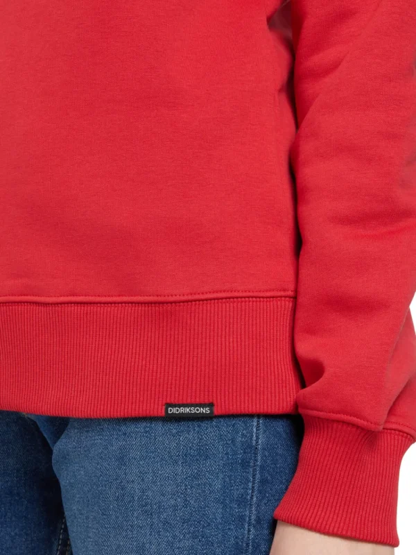 Store Didriksons Fyn Sweater Pomme Red