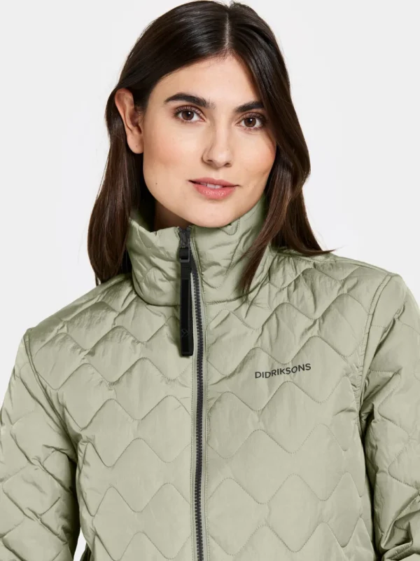 Hot Didriksons Gabbi Parka Wilted leaf