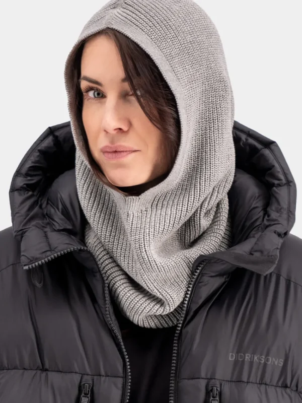 Clearance Didriksons Galia Hood Grey melange