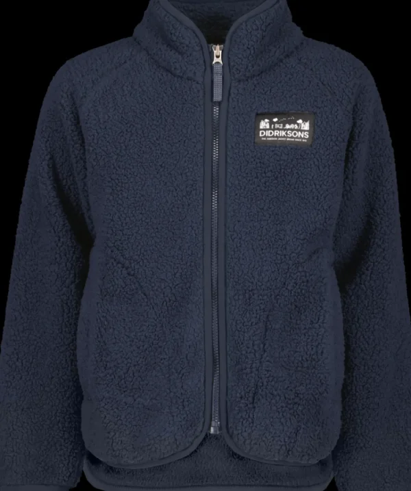 Cheap Didriksons Gibbs Kids' Full-Zip Navy