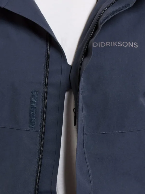 Hot Didriksons Grit Men's Jacket Dark Night Blue