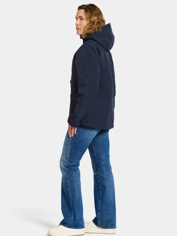 Online Didriksons Grit Women's Jacket Dark Night Blue